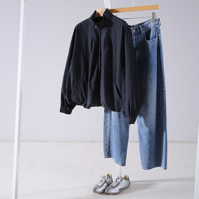 Damen Leichte und modische Übergangsjacke Drune