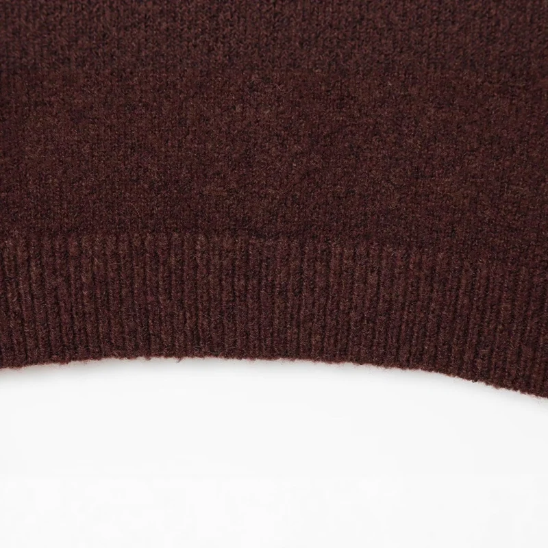 Damen Rundhals-Cardigan mit Knopfleiste und feiner Rippkante Drune