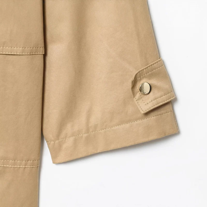 Damen Parka im Utility‑Stil mit Kapuze und Mehrfach‑Taschen Drune