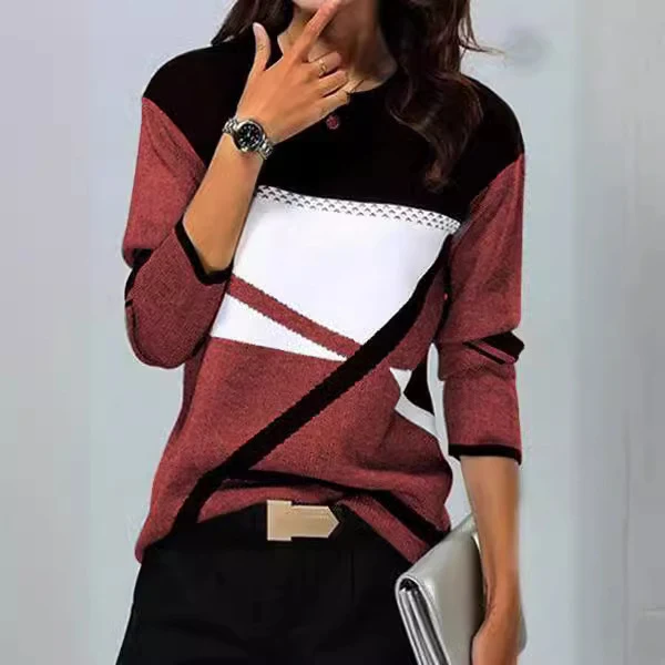 Damen Modischer Pullover Drune