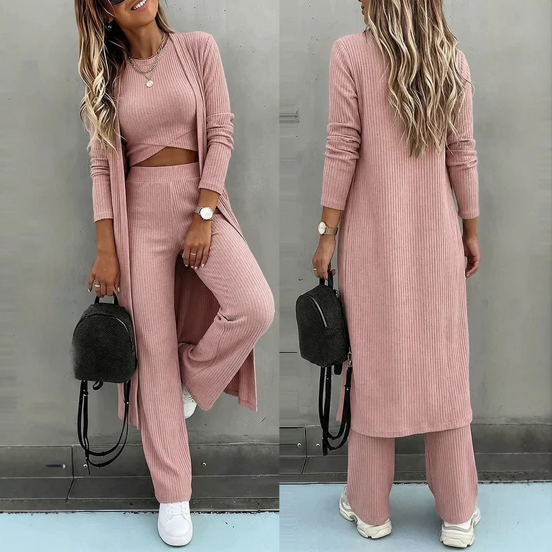 Damen Modischer Cardigan-Set Drune