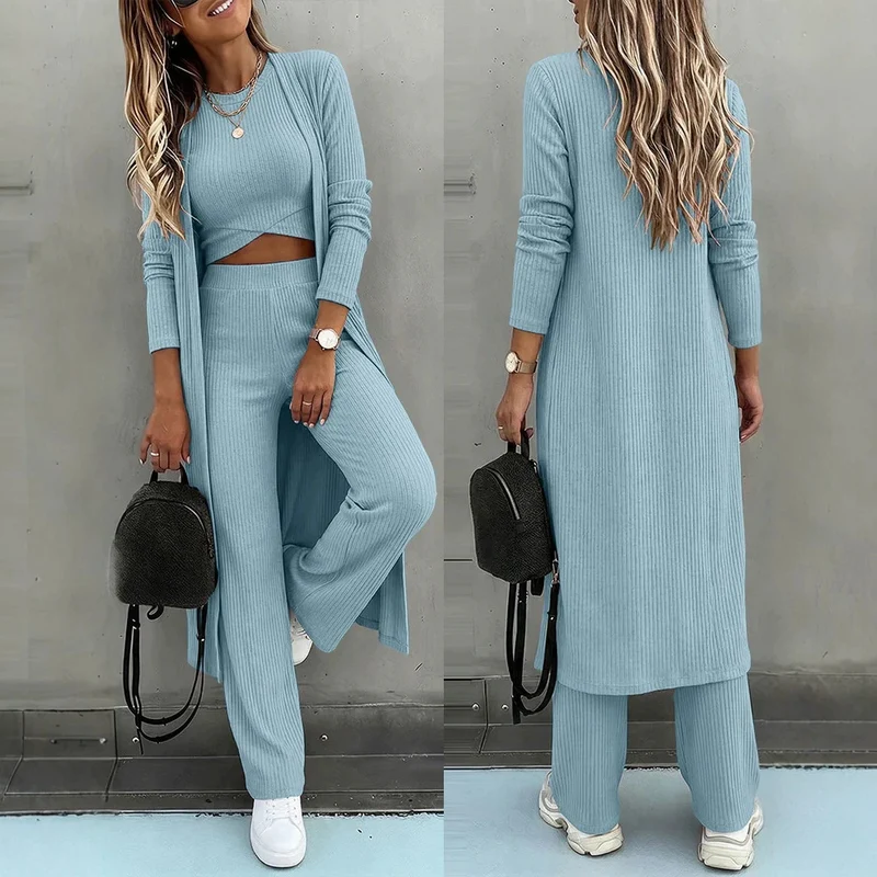 Damen Modischer Cardigan-Set Drune