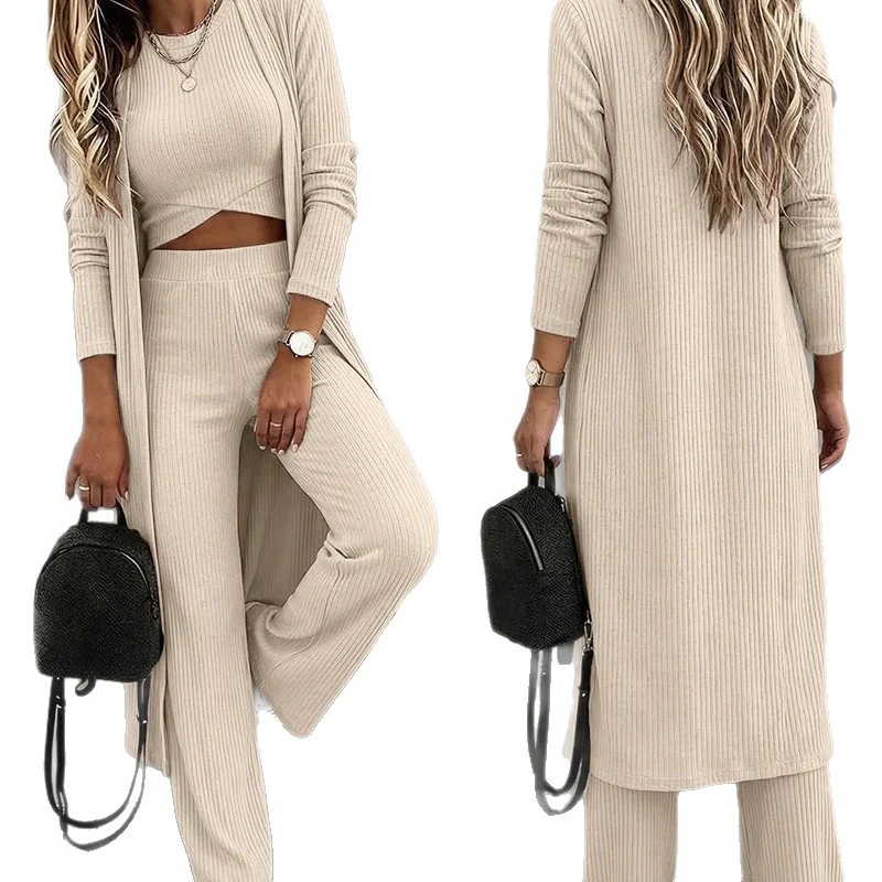 Damen Modischer Cardigan-Set Drune