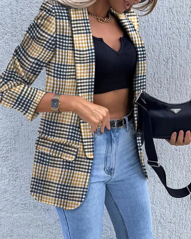 Damen Modischer Blazer Drune