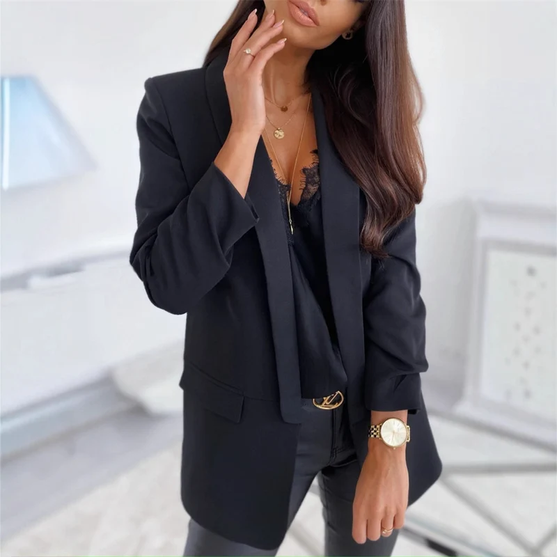 Damen Modischer Blazer Drune