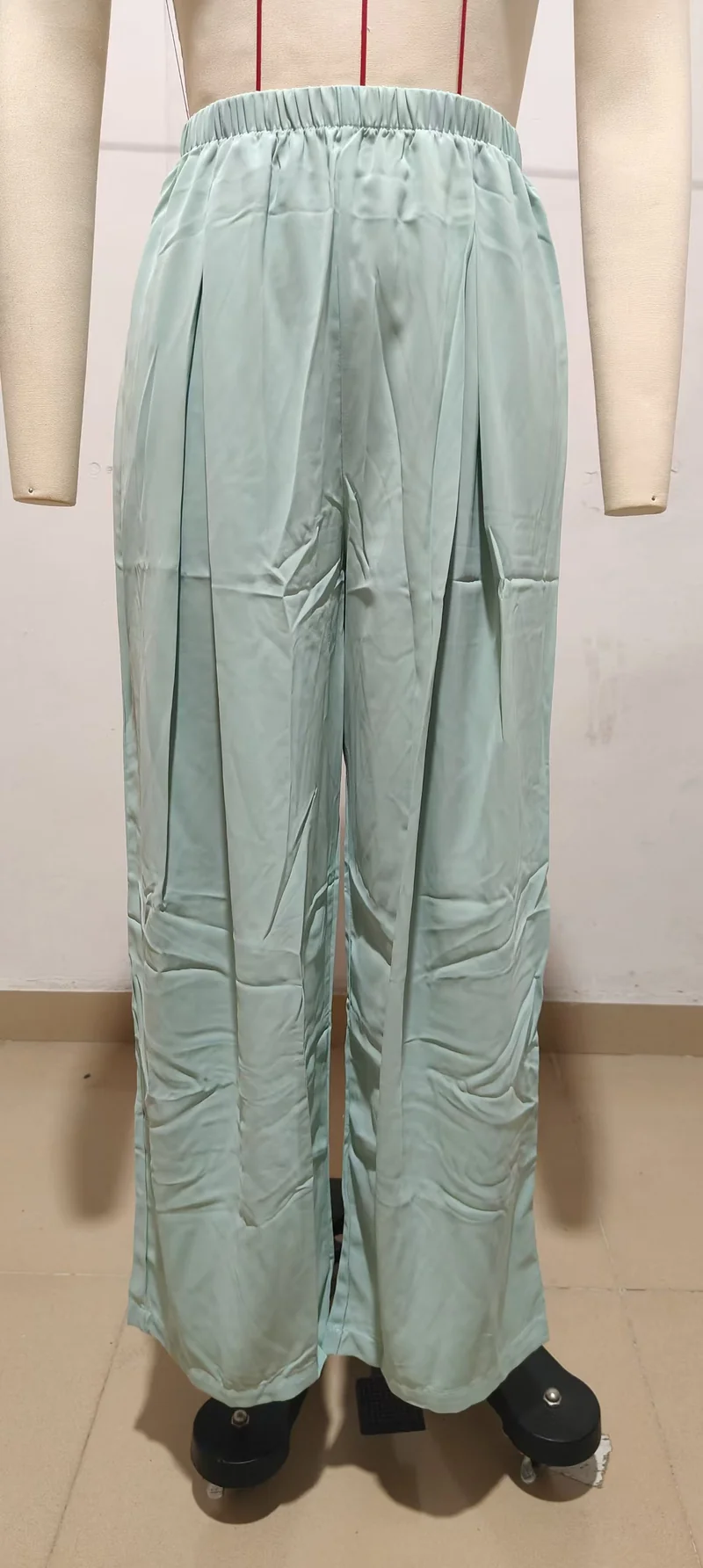 Damen Luftige und Bequeme Palazzo-Hose Drune