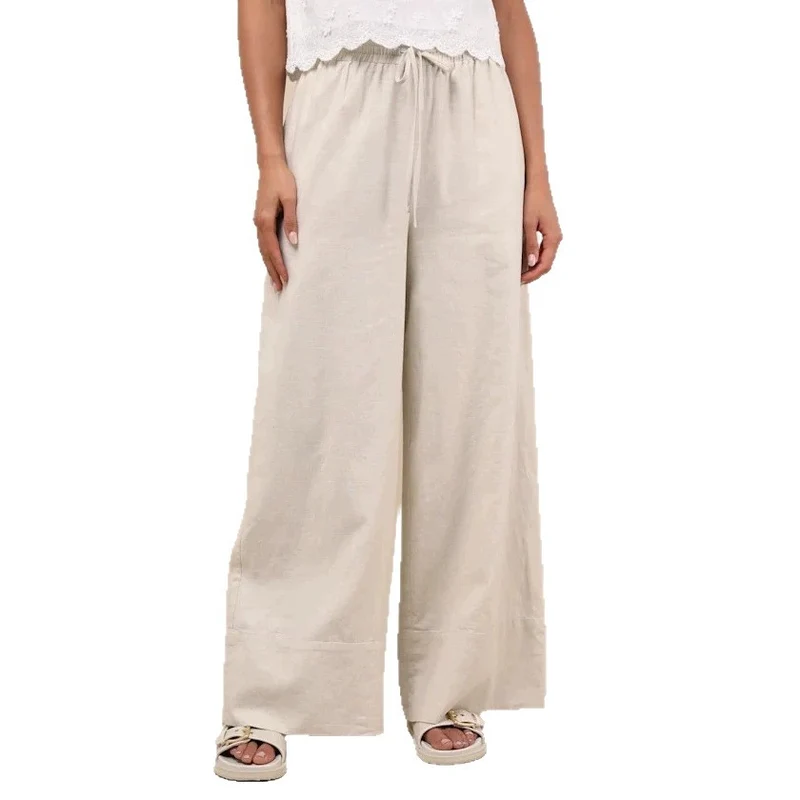 Damen Luftige und bequeme Leinenhose Drune