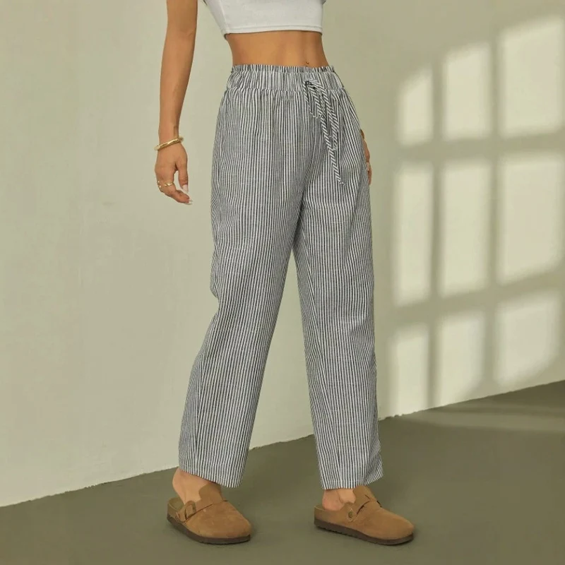 Damen Luftige und bequeme Baumwollhose Drune