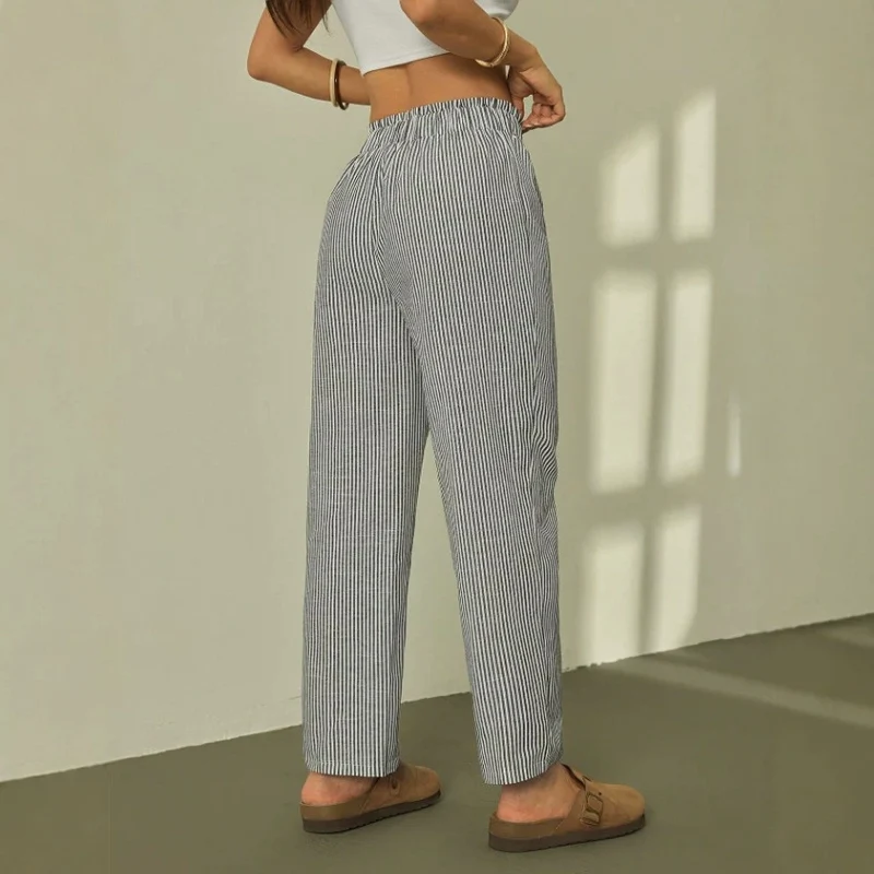 Damen Luftige und bequeme Baumwollhose Drune