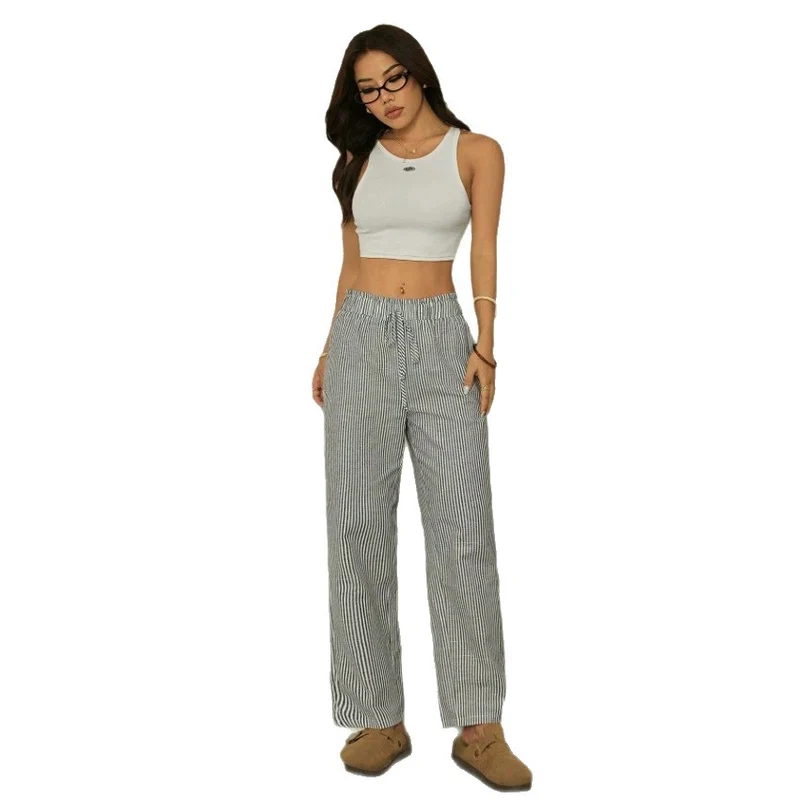Damen Luftige und bequeme Baumwollhose Drune