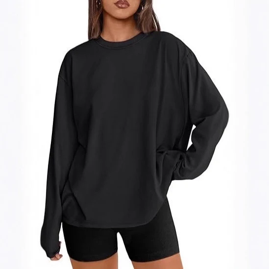 Damen Lässiger Oversized Pullover Drune