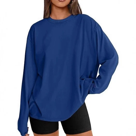 Damen Lässiger Oversized Pullover Drune