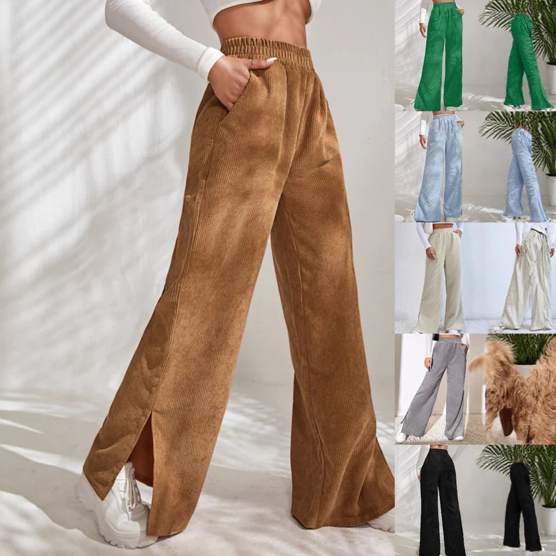 Damen Lässige und bequeme Cordhose Drune