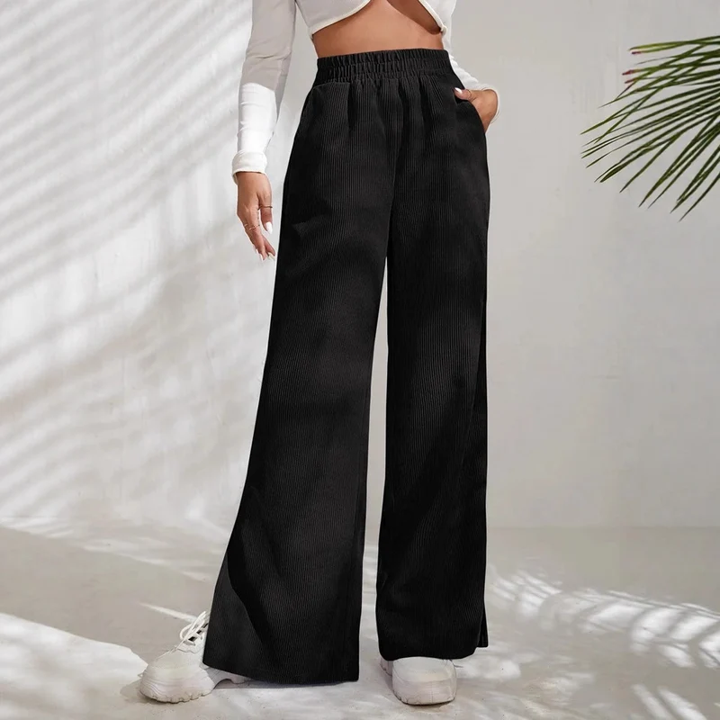 Damen Lässige und bequeme Cordhose Drune