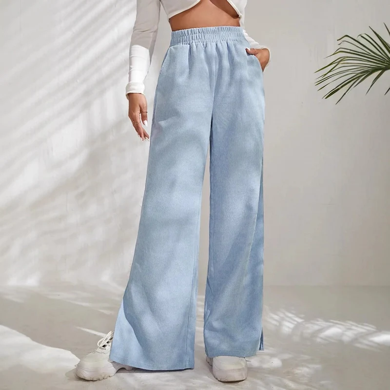 Damen Lässige und bequeme Cordhose Drune