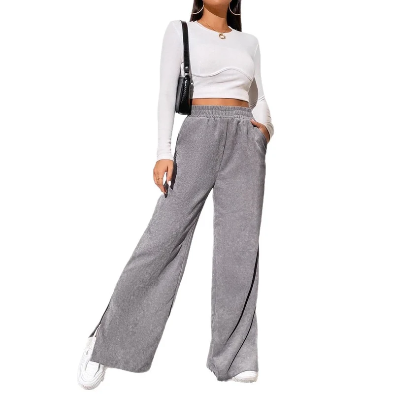 Damen Lässige und bequeme Cordhose Drune