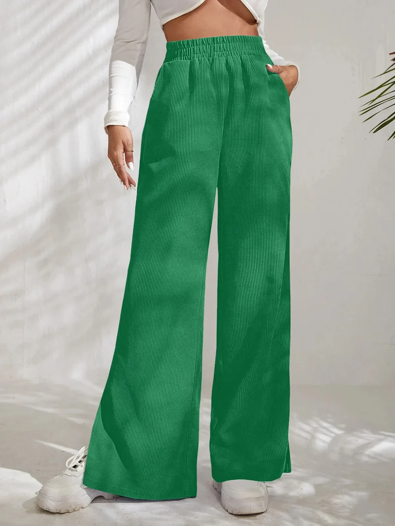 Damen Lässige und bequeme Cordhose Drune