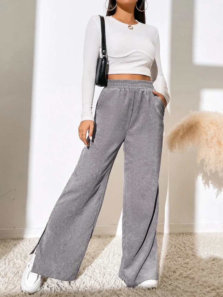 Damen Lässige und bequeme Cordhose Drune