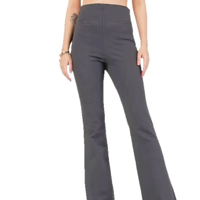 Damen Hoch geschnittene Bootcut-Hose Drune