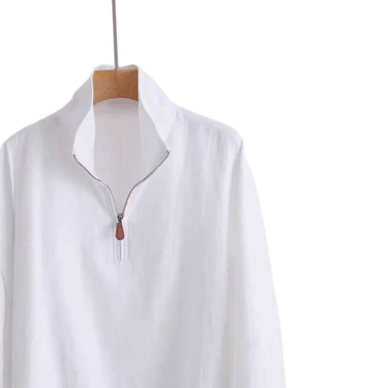 Unisex leichter Kurzzip-Anorak mit Stehkragen Drune