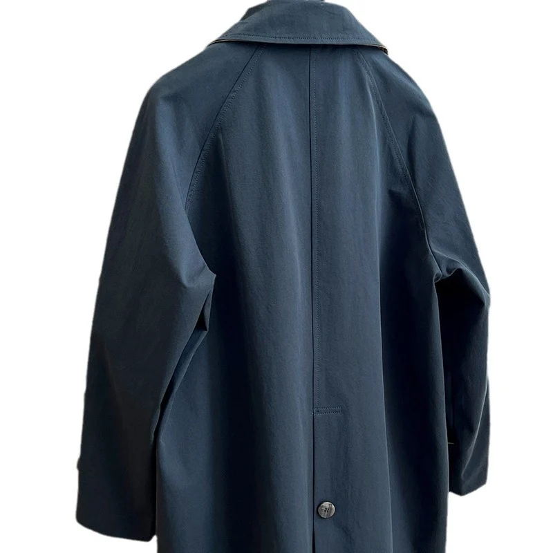 Damen Oversize-Trenchcoat mit Raglanärmeln, verdeckter Knopfleiste & verstellbaren Manschetten Drune