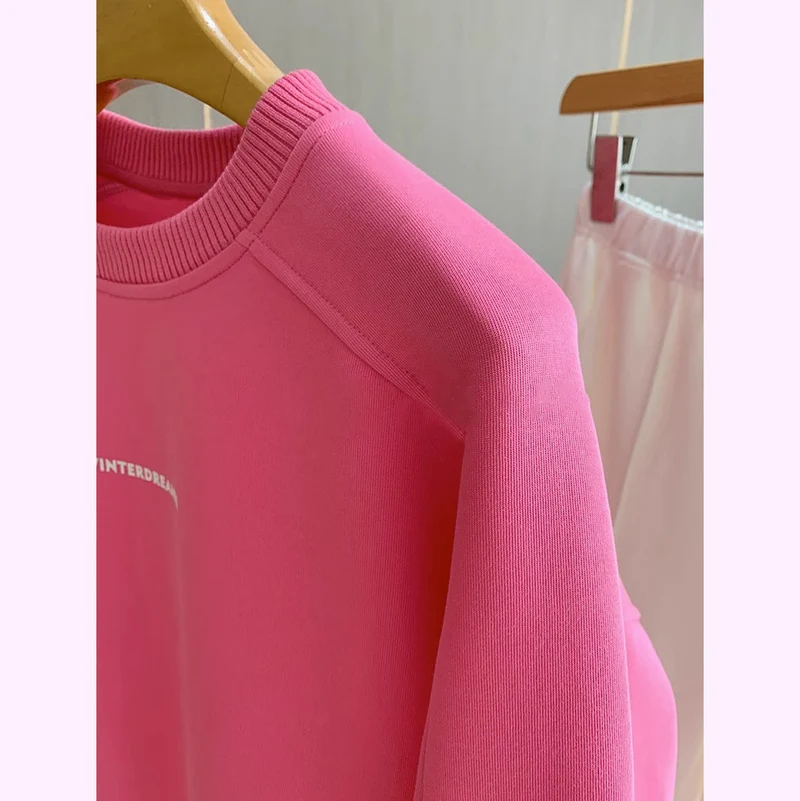 Damen Oversize-Sweatshirt mit Rippbündchen und softer Innenseite Drune
