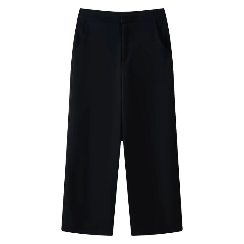 Damen 10+ taillierter Blazer mit Stehkragen und goldenen Zierknöpfen Drune