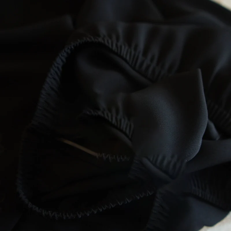 Damen Eleganter Maxirock mit dekorativer Spitzenborte Drune