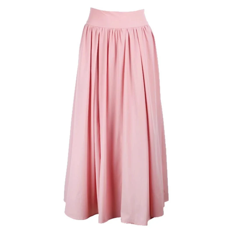 Damen Eleganter Maxi-Rock mit fließendem Schnitt Drune