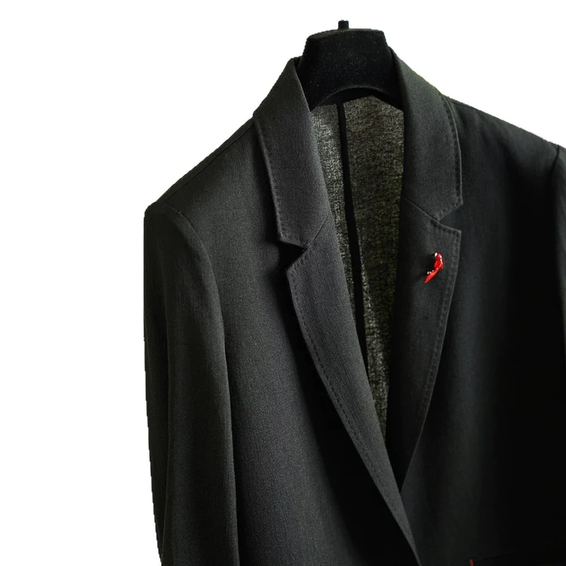 Damen Eleganter Leinenblazer Drune