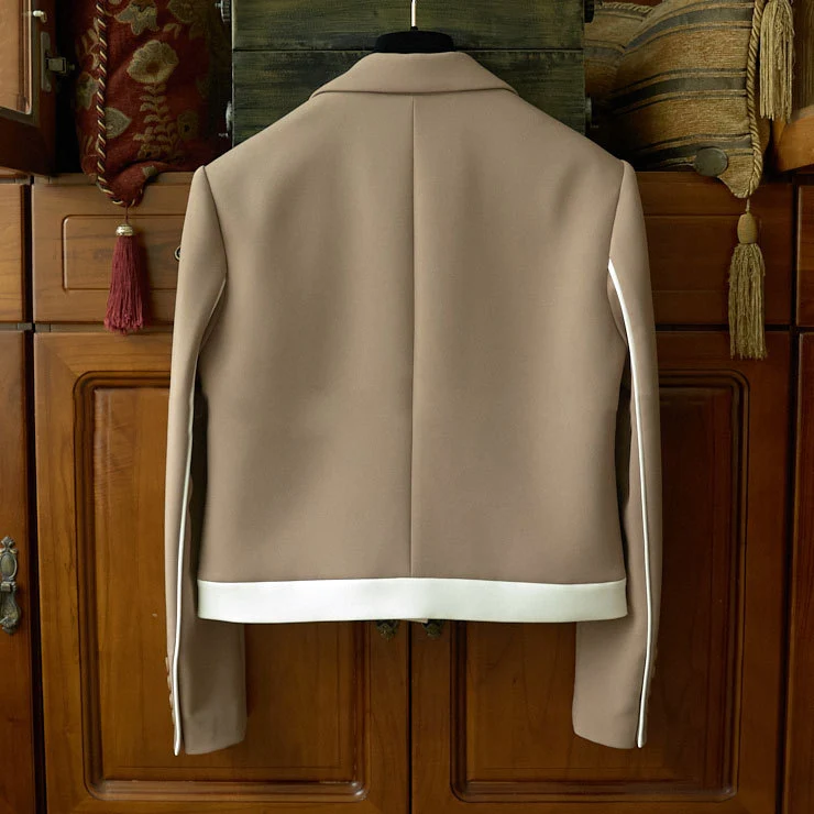 Damen Eleganter Kurzblazer Drune