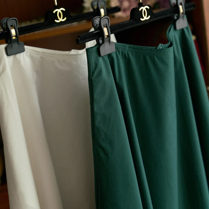 Damen Eleganter, fließender Maxi-Rock Drune
