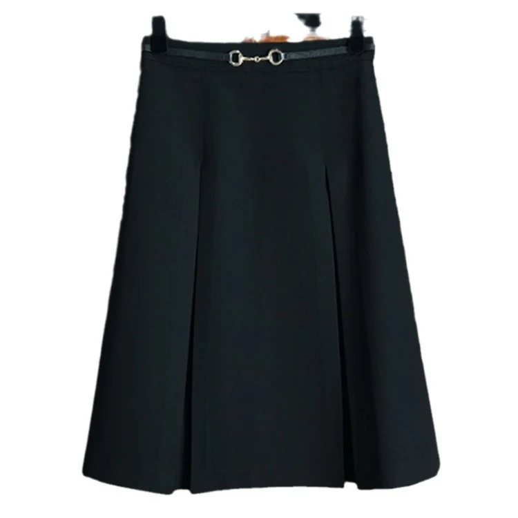 Damen Eleganter Faltenrock Drune