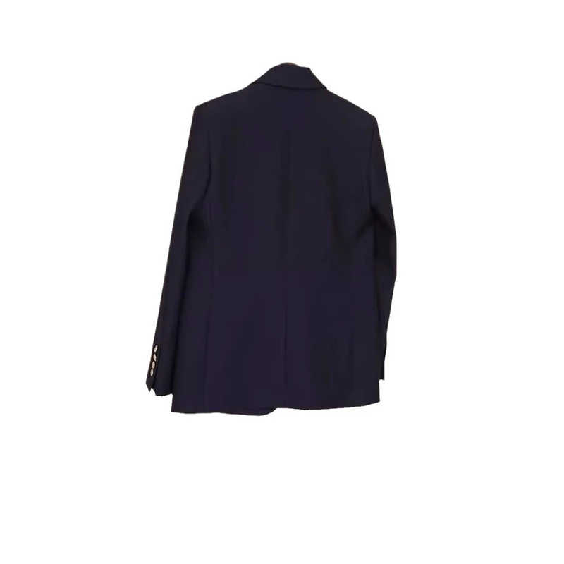 Damen Eleganter Doppelreiher Blazer Drune