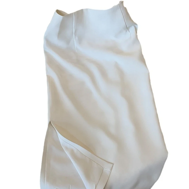 Damen Eleganter Bleistiftrock mit hohem Bund Drune