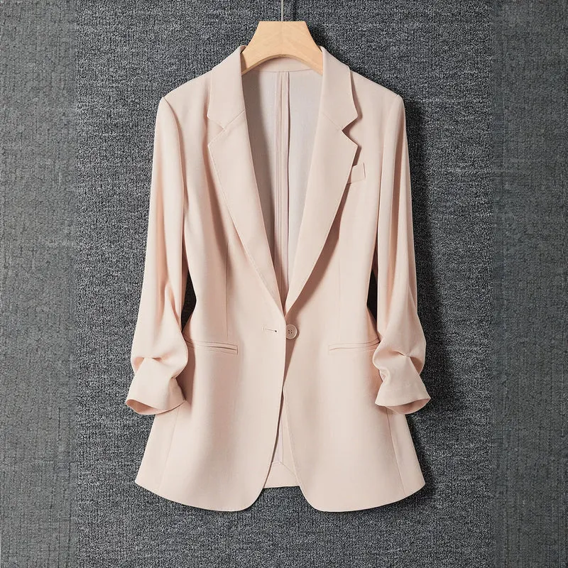Damen Eleganter Blazer mit lässigem Schnitt Drune 1789268885