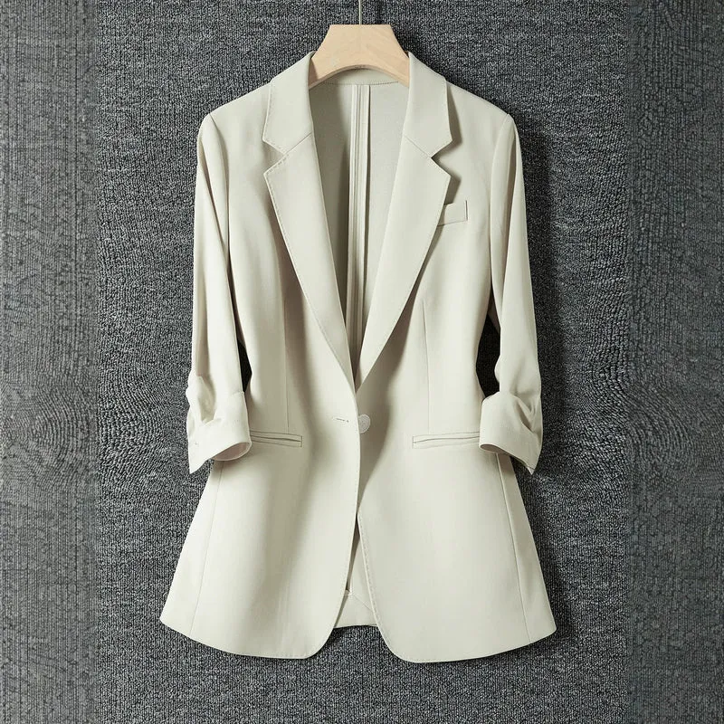 Damen Eleganter Blazer mit lässigem Schnitt Drune 1789268885