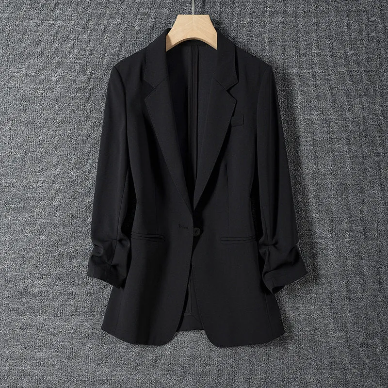 Damen Eleganter Blazer mit lässigem Schnitt Drune 1789268885