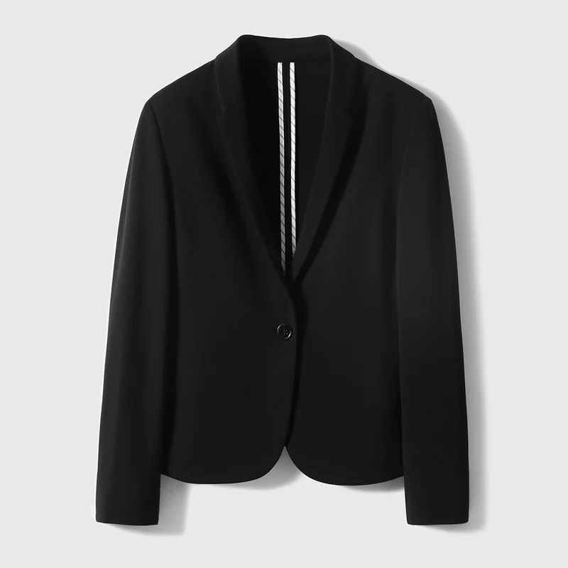 Damen Eleganter Blazer mit feinem Stoff Drune