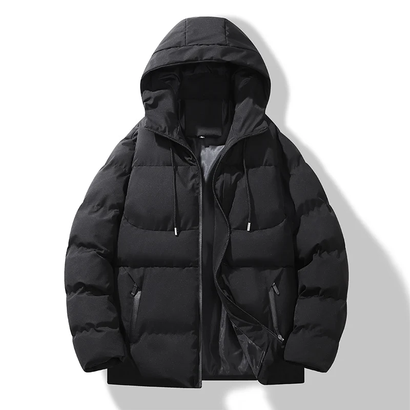 Herren Gepolsterte Steppkapuzenjacke mit Thermofüllung und winddichter Außenhaut Drune