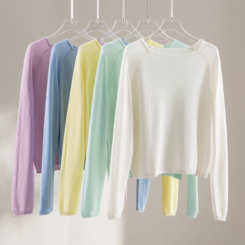 Damen Feinstrickpullover mit Raglanärmeln und weiter Passform Drune