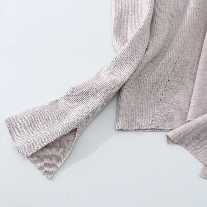 Damen Feinstrick-Pullover mit Perlenbesatz und Zierlochkante Drune