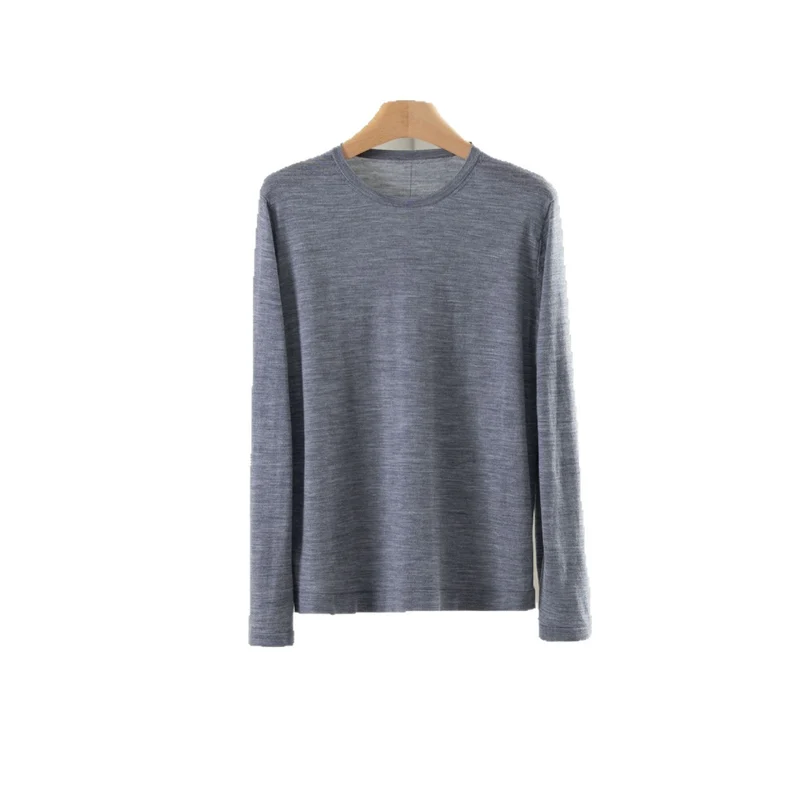 Damen Feiner Rundhals-Feinstrickpullover mit minimalistischer Silhouette und weichem Fall Drune