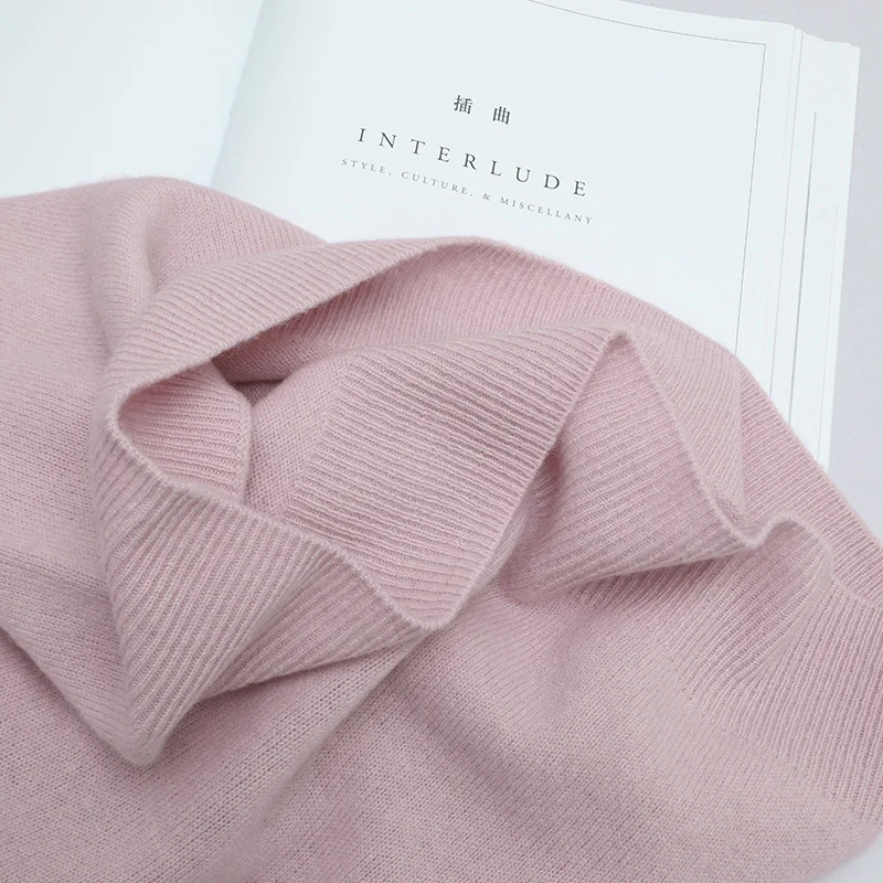 Damen Feiner Longsleeve-Rundhalspullover mit verstärktem Rippenkragen & schmeichelnder Hüftlänge Drune