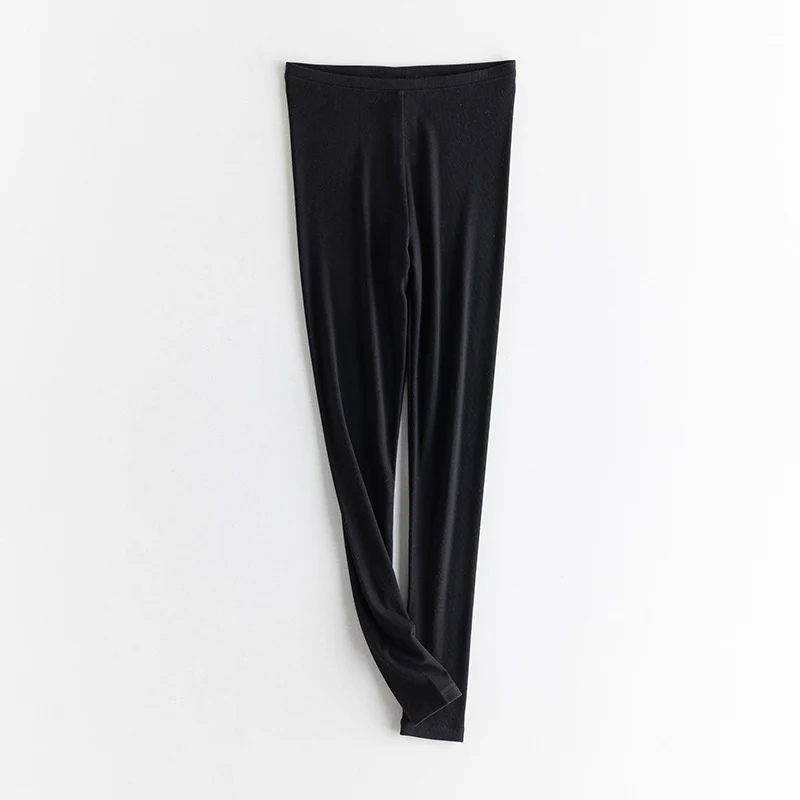 Damen Feine Thermo-Leggings mit hohem Elastikbund und enger Silhouette Drune