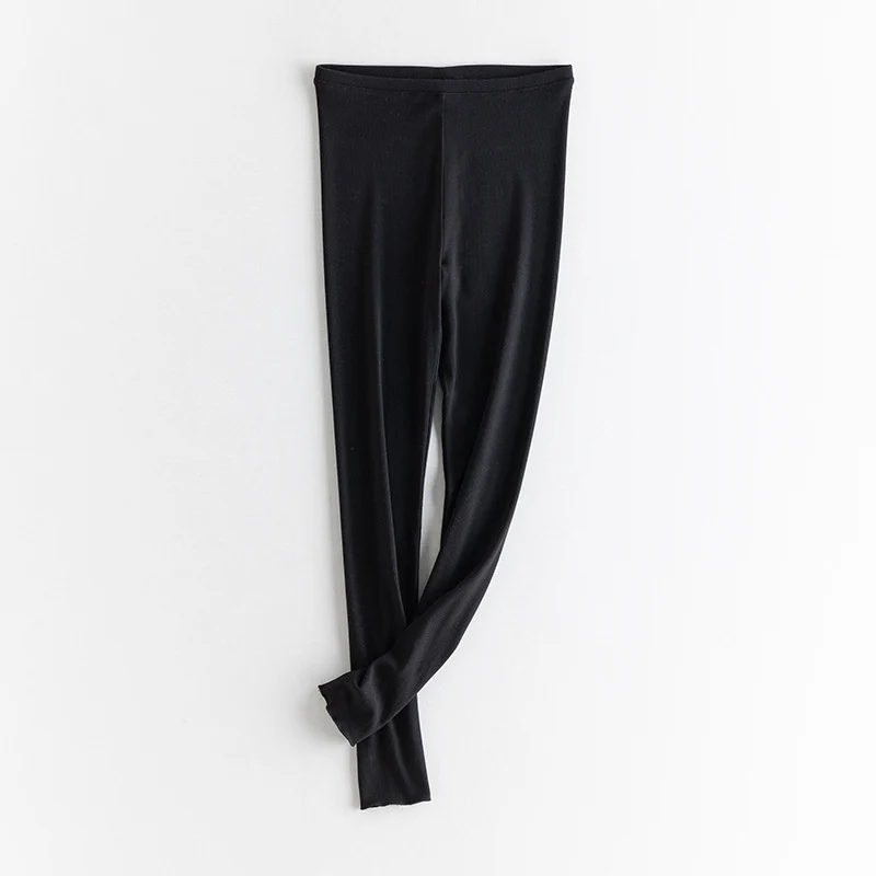 Damen Feine Thermo-Leggings mit hohem Elastikbund und enger Silhouette Drune