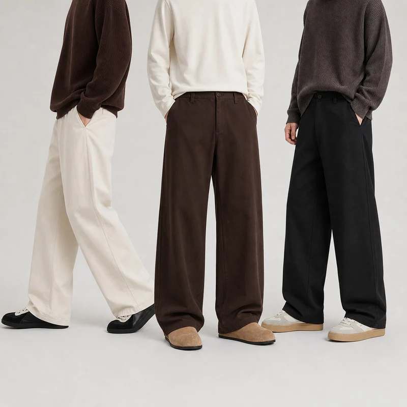 Unisex Oversize-Culotte mit ballonförmigem Bein und hohem Bund Drune