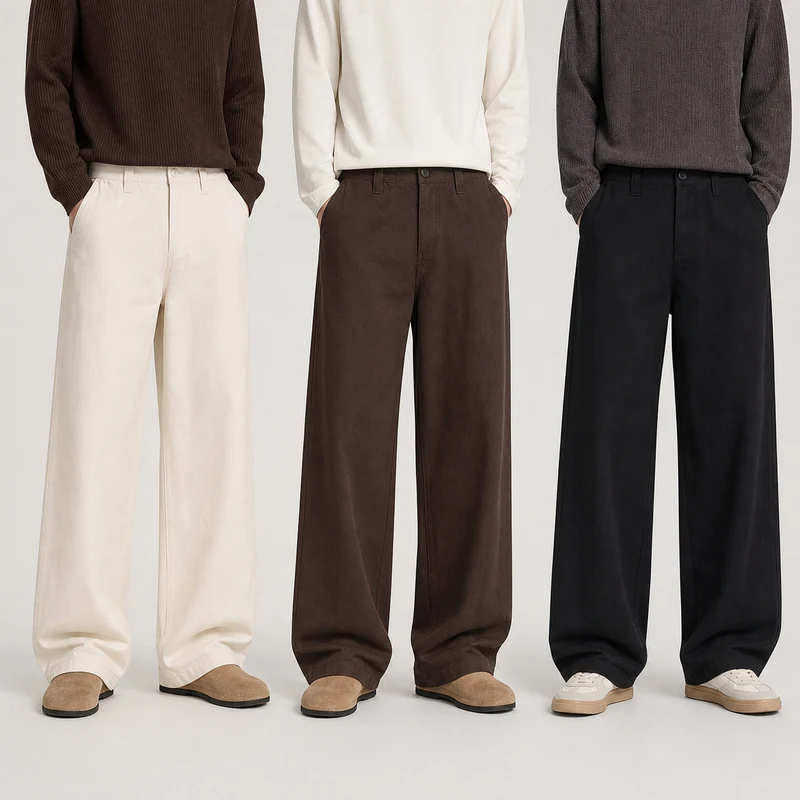 Unisex Oversize-Culotte mit ballonförmigem Bein und hohem Bund Drune
