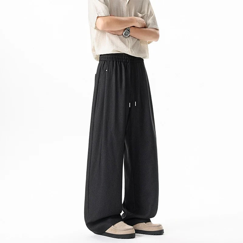 Damen Palazzo-Loungehose mit Tunnelzug und extra weitem Bein Drune