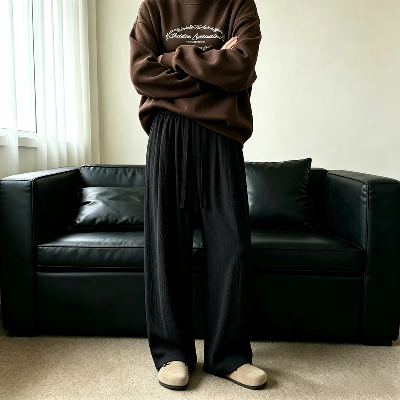 Damen Oversize-Sweatshirt mit dekorativem Frontprint und weichem Fleece-Inneren Drune